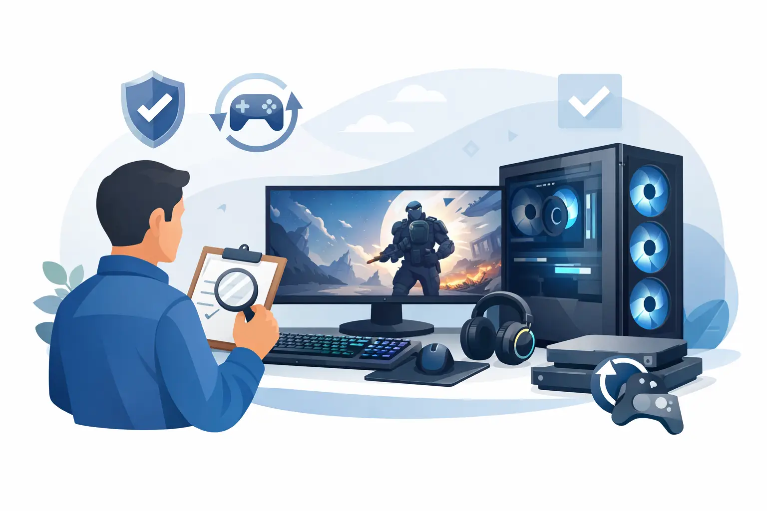 Cómo elegir un PC gamer reacondicionado fiable