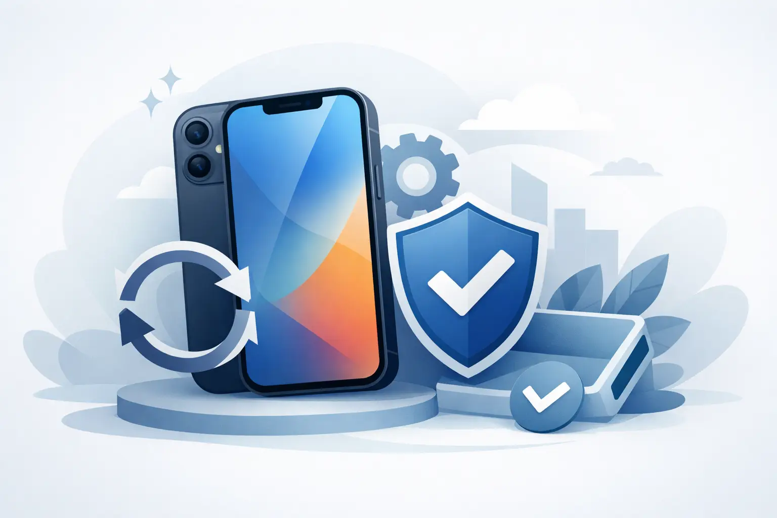 iPhone reacondicionado con garantía y respaldo