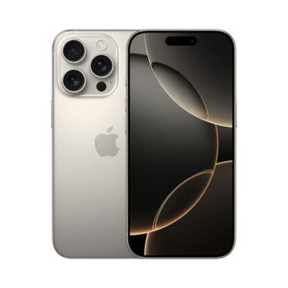 Apple iPhone 16 Pro / A18 Pro / 8GB RAM / 128GB / 48MP / iOS 18 / Natural Titanium — Premium